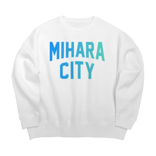 三原市 MIHARA CITY Big Crew Neck Sweatshirt