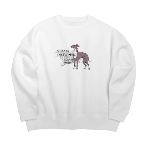 イタグレグッズ Big Crew Neck Sweatshirt