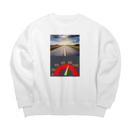 時速80キロ Big Crew Neck Sweatshirt