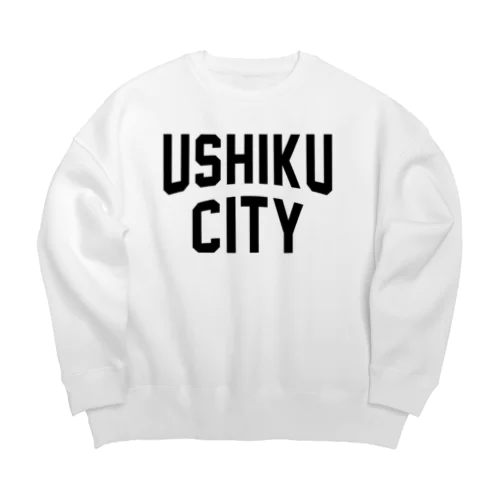 牛久市 USHIKU CITY Big Crew Neck Sweatshirt
