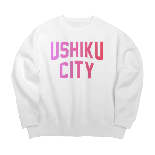 牛久市 USHIKU CITY Big Crew Neck Sweatshirt