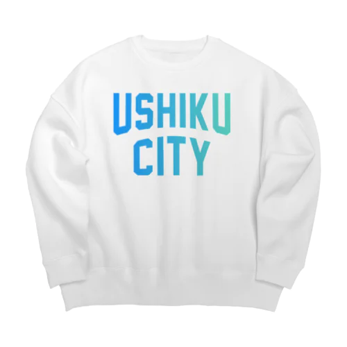 牛久市 USHIKU CITY Big Crew Neck Sweatshirt