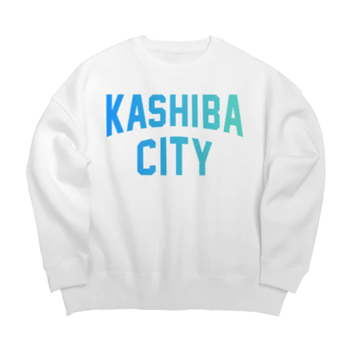 香芝市 KASHIBA CITY Big Crew Neck Sweatshirt