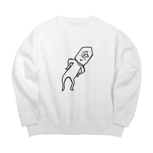 金　将棋 Big Crew Neck Sweatshirt