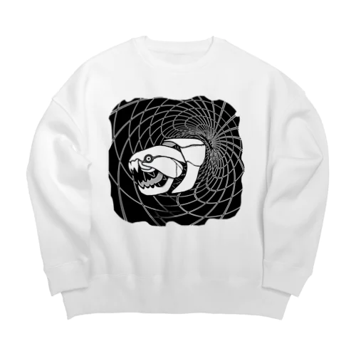 時空を超えて　(ダンクルさん) Big Crew Neck Sweatshirt