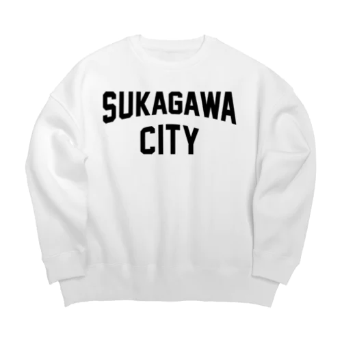 須賀川市 SUKAGAWA CITY Big Crew Neck Sweatshirt