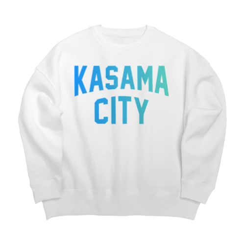 笠間市 KASAMA CITY Big Crew Neck Sweatshirt