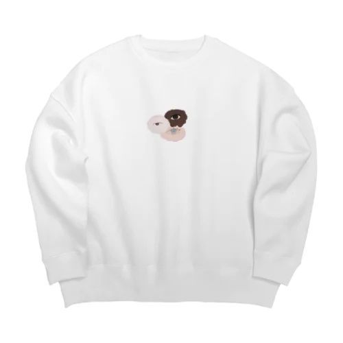 あ Big Crew Neck Sweatshirt