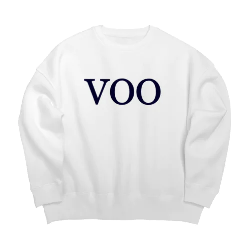 VOO for 米国株投資家 Big Crew Neck Sweatshirt