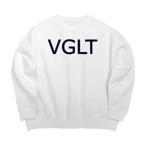 VGLT for 米国株投資家 Big Crew Neck Sweatshirt