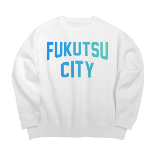 福津市 FUKUTSU CITY Big Crew Neck Sweatshirt