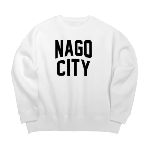 名護市 NAGO CITY Big Crew Neck Sweatshirt