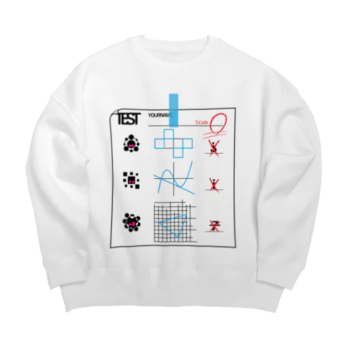 0点のいたずら　YAGIMMCK SYSTEM Big Crew Neck Sweatshirt