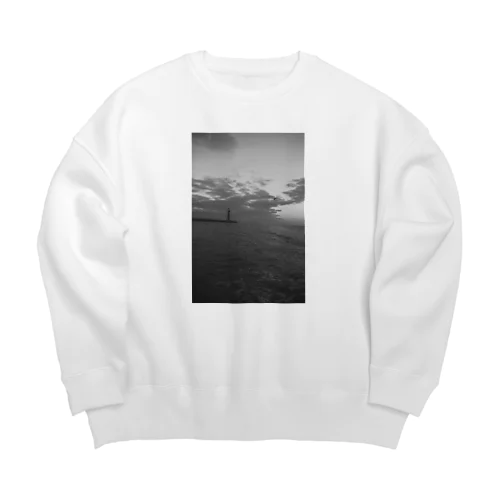 堤防 Big Crew Neck Sweatshirt