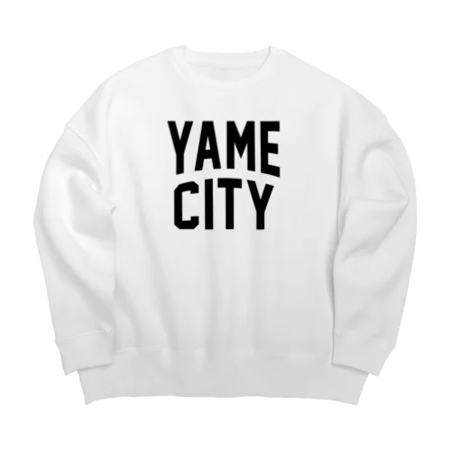 八女市 YAME CITY Big Crew Neck Sweatshirt