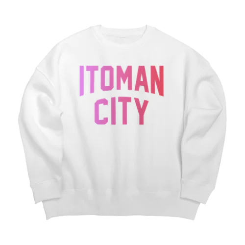 糸満市 ITOMAN CITY Big Crew Neck Sweatshirt