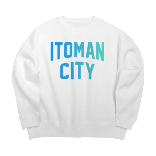 糸満市 ITOMAN CITY Big Crew Neck Sweatshirt