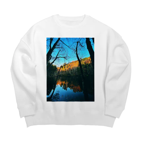 Color of the Forest Big Crew Neck Sweatshirt