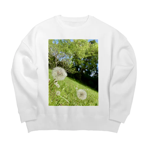 たんぽぽ Big Crew Neck Sweatshirt