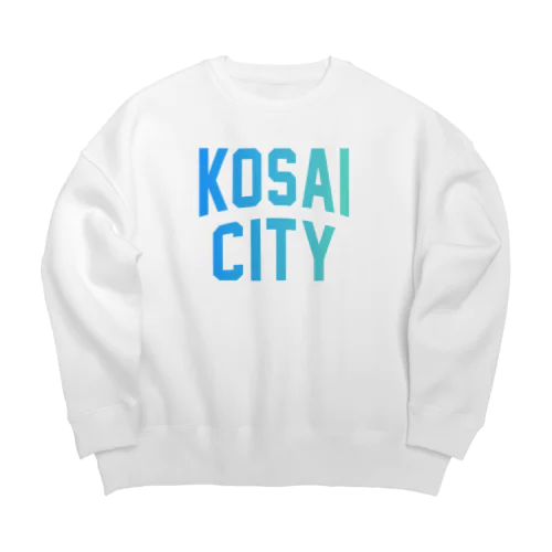 湖西市 KOSAI CITY Big Crew Neck Sweatshirt