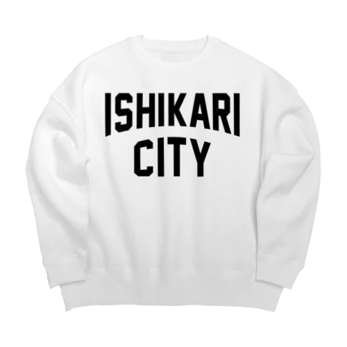 石狩市 ISHIKARI CITY Big Crew Neck Sweatshirt