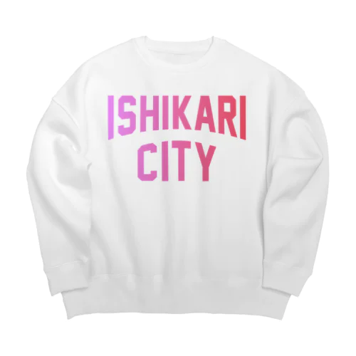 石狩市 ISHIKARI CITY Big Crew Neck Sweatshirt