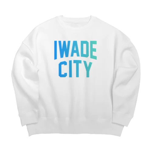 岩出市 IWADE CITY Big Crew Neck Sweatshirt