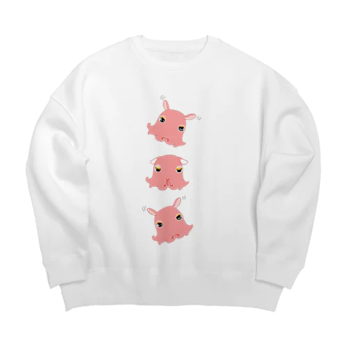 めんだこさん　トリオ Big Crew Neck Sweatshirt