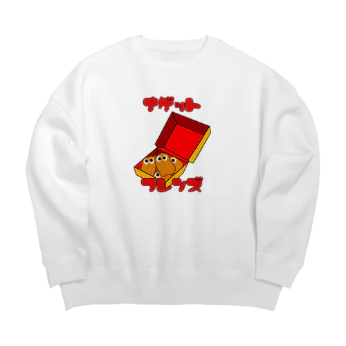 ナゲットフレンズ Big Crew Neck Sweatshirt