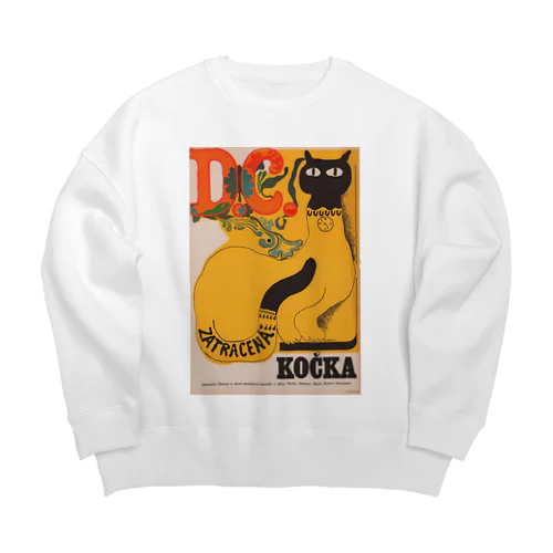 チェコ・KOCKA（=チェコ語で猫） Big Crew Neck Sweatshirt