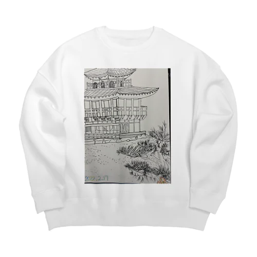 金閣寺 Big Crew Neck Sweatshirt