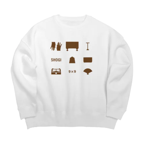 SHOGI GRAPHICS Big Crew Neck Sweatshirt