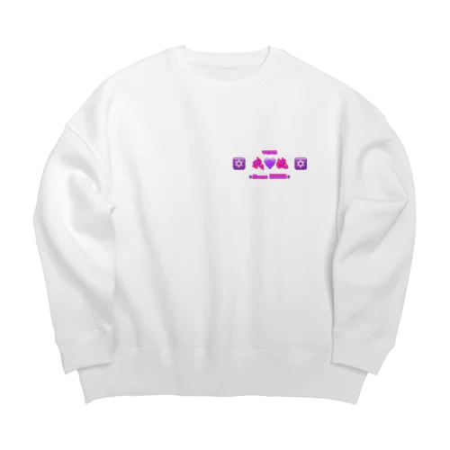 【公式】team我流 グッズ Big Crew Neck Sweatshirt