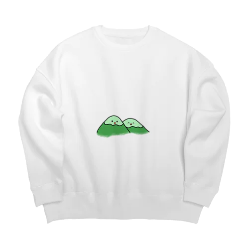 やまびこお山ちゃん Big Crew Neck Sweatshirt