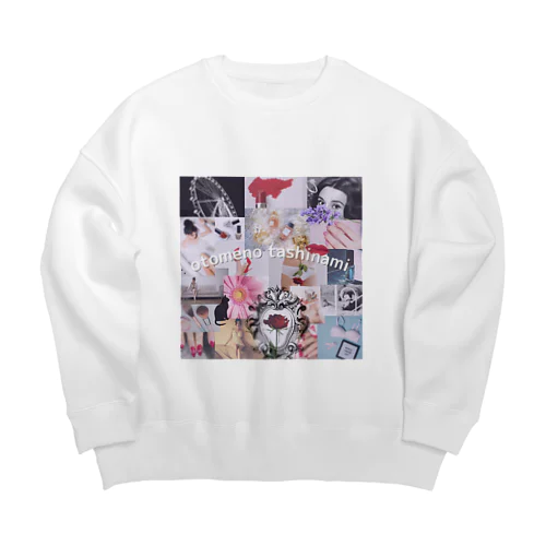 乙女の嗜み Big Crew Neck Sweatshirt