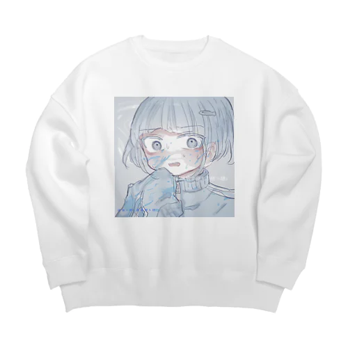 浮遊。 Big Crew Neck Sweatshirt