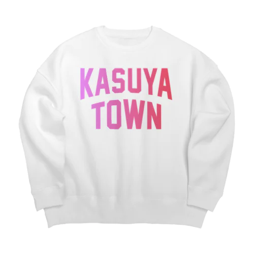 粕屋町市 KASUYA CITY Big Crew Neck Sweatshirt