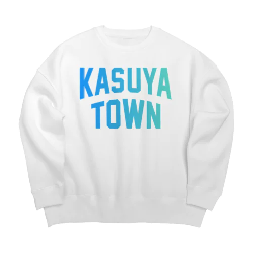 粕屋町市 KASUYA CITY Big Crew Neck Sweatshirt