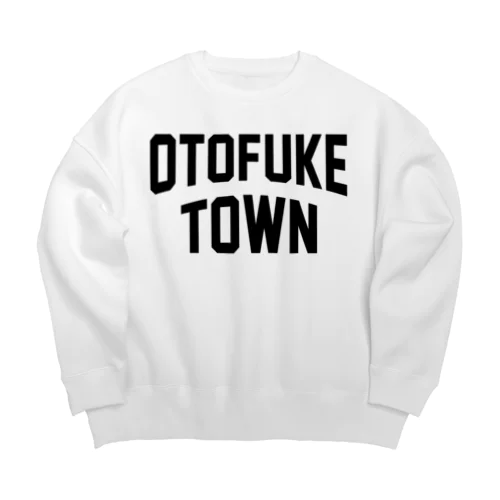 音更町 OTOFUKE TOWN Big Crew Neck Sweatshirt