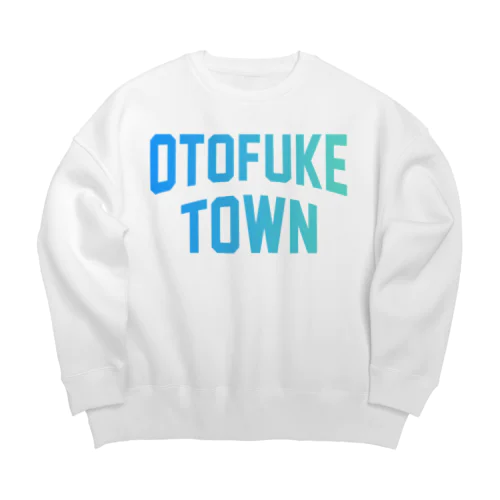 音更町 OTOFUKE TOWN Big Crew Neck Sweatshirt
