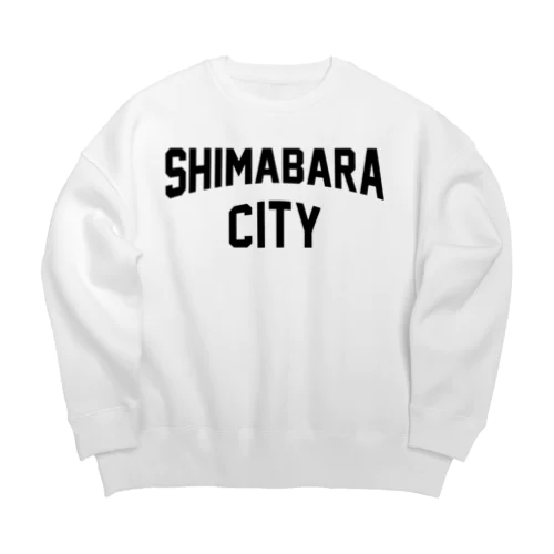 島原市 SHIMABARA CITY Big Crew Neck Sweatshirt