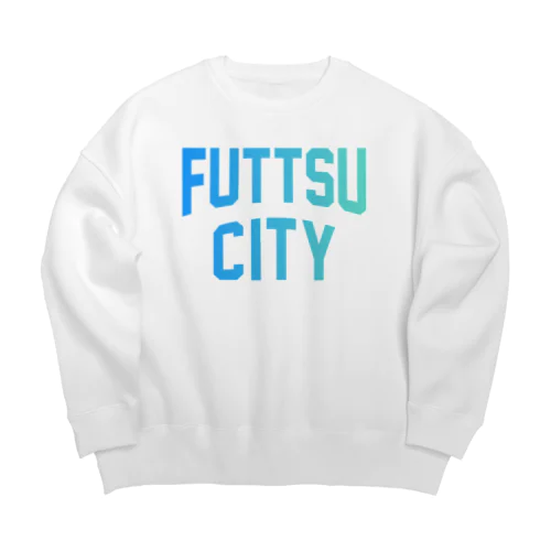 富津市 FUTTSU CITY Big Crew Neck Sweatshirt