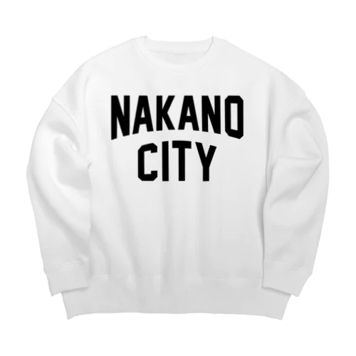 中野市 NAKANO CITY Big Crew Neck Sweatshirt