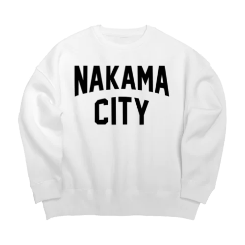 中間市 NAKAMA CITY Big Crew Neck Sweatshirt