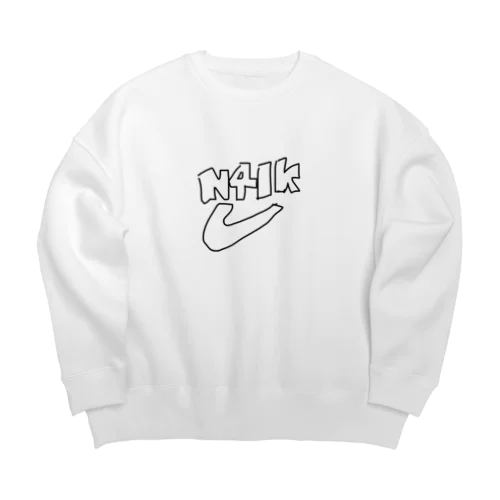 ギリアウトなシリーズ第一弾N4IK Big Crew Neck Sweatshirt