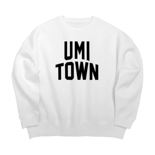 宇美町 UMI TOWN ビッグシルエットスウェット