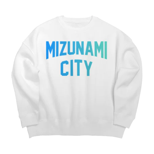 瑞浪市 MIZUNAMI CITY Big Crew Neck Sweatshirt