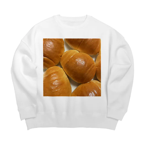 パン(バターロール) Big Crew Neck Sweatshirt