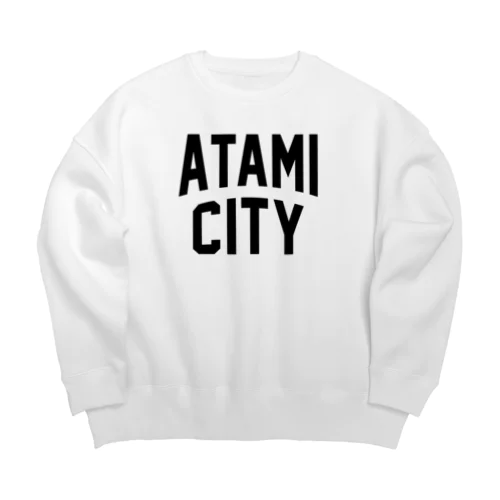 熱海市 ATAMI CITY Big Crew Neck Sweatshirt