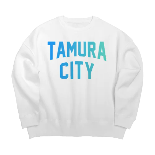 田村市 TAMURA CITY Big Crew Neck Sweatshirt